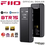 FiiO BTR15 MQA Bluetooth Portable Headphone Amplifier & USB DAC with BuiltIn Microphone