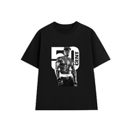 50 Cent T-shirt C001, Unisex Loose Form Soft Cotton