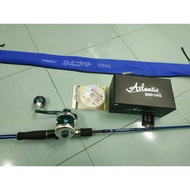 SHINO ATLANTIC JIGGING+ROD,KEWL DAIKO CASTING (BUTT JOIN) FREE MUZI LINE