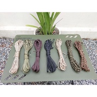 Paracord Rope Size 4 Mm. 9 Axes