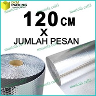 Diskon Insulation Alumunium Foil Bubble Wrap Peredam Panas Atap Rumah