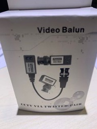 CCTV Video Balun 閉路電視鏡頭接頭（一對）