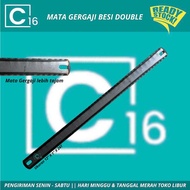 Mata Gergaji Besi Dobel Double Bolak Balik 12 Inch / Graji Besi 30cm