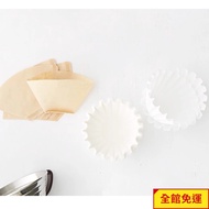 TIMEMORE Taimo Whitening Coffee Filter Paper Universal Conical Fan-Shaped Square Suitable For HARIO 
