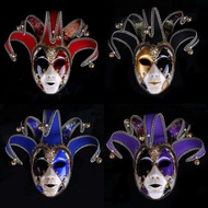 𓍝 Venetian Masquerade Mask Phantom of The Opera Halloween Clown Mask Party Event Show Ball Supplie