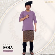 Kurta Men Ezra Dusty Purple Kurta Adult Men Plus Size 3 Quarter Sleeves Kurta Matching Father and So