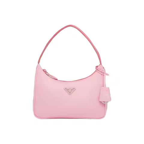 PRADA Re Edition Nylon Shoulder Bag Women's Cherry Blossom Pink 1NE515-2DH0-F0028