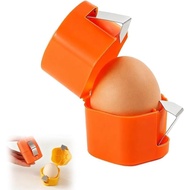 Egg Cutter, Raw Egg Shell Protector, New Hard Shell Egg Cutter, Raw Egg Shell Breaking Tool, Stainle