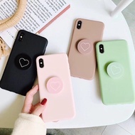 ☃Candy Tpu Case With Love Ring Stand OPPO F1S A59 A71 A83 A5/2020 A9/2020 A91 A92S F5 F7 F9 F11Pro