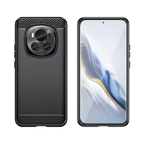 For Honor Magic 6 Case Cover Huawei Honor Magic 6 5G Capa New Shockproof Bumper Soft TPU Carbon Fibe