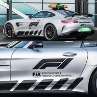 F1 Car Sticker AMG GTR Car Sticker Garland F1 Safety Car Sticker Garland Full Car Sticker Unique Mod
