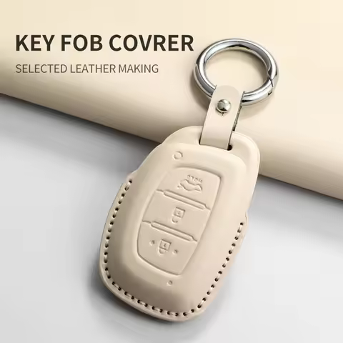 For Hyundai Accent Santa Palisade Santafe Dn8 Azera HG Ix35 Ix45 I30 Cortex Car Key Case Cover Prote