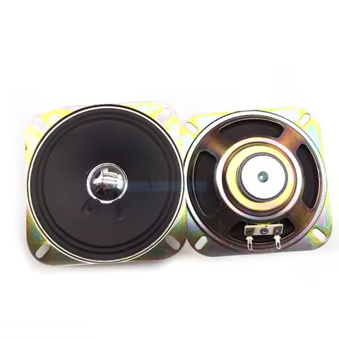 2 Pcs 4 Inch 8 Ω 5W Speaker Loudspeaker For Video Audio Arcade Cabinet Slot Pinball Parts Claw Vendi