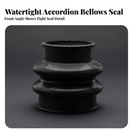 Bellows Moisture Protection  Drivetrain Boot Rubber Bellows Boot Corrugated for Mechanics, Trail Rid