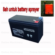 Pam racun battery sprayer 12v 8ah 12v 9ah SEALED LEAD-ACID RECHARGABLE BACKUP AUTO GATE ALARM ogawa 