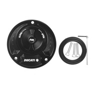 รถจักรยานยนต์ฝาปิดถังน้ำมัน CNC สำหรับ DUCATI 1098 1198 S R 748/S 848 EVO 996