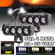 MATA SQL LASER FOGLAMP 4 EYES SQL LAMP 4 EYES WATERPROOF SUPER BRIGHT SHOOTER LAMP 4 EYES MODEL FOR 