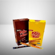 Nabati Richeese Chocolate Pasta 6gr x 30/Nabati Richeese Cheese Pasta 6gr x 30