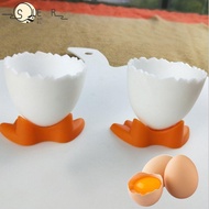 SUEREN 1/2/4Pcs Kitchen Supplies Cooking Tool Cute Opener Eggs Container