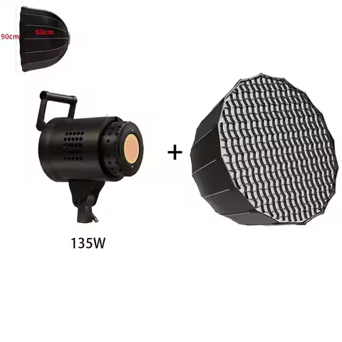 135W Photography LED Video Light Daylight-Balanced Sun Lamp for Portrait Flash Studio Accessories Yo
