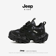 Jeep Jeep Boys Shoes Children Sports Shoes Mesh Breathable 2025 Teenage Students Girls Running Shoes