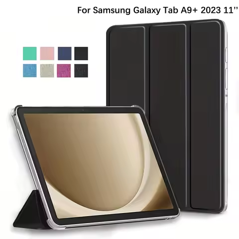 With Pencil Holder Tablet Case For Samsung A9 Plus 11 inch A8 For Galaxy S10 S9 FE S8 S7 Plus T970 S