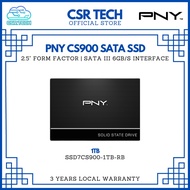 PNY CS900 2.5" SATA 3 3D NAND SSD Solid State Drive (1TB) SSD7CS900-1TB-RB