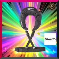 DAIWA Short Life Jacket (Neck Type Manual Inflation) Black Free DF-2520