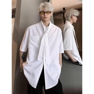 Men's loose-fitting loose-fitting shirt and tie