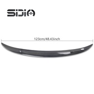 P Type Carbon Fiber Rear Spoiler Suitable for 3 Series BMW F30 F80 Modified Surrounded Rear Spoiler 