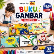 A4 picture book for elementary school children, 1 pack contains 5 pcs, okay by kiky