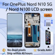 OEM For Oneplus Nord N10 5G / NORD N100 BE2029, BE2025, BE2026, BE2028 LCD Display With frame Touch 