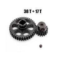 Upgrade Part Metal Reduction Gear + Motor Gear Spare Parts for Wltoys A949 A959 A969 A979 K929 RC Ca