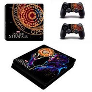 全新 奇異博士 Dr Strange PS4 Slim Playstation 4保護貼 有趣貼紙 包主機底面+2個手掣) YSP4S-0825