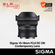 Sigma 10-18mm F2.8 DC DN Contemporary Lens (Sony E Mount / Canon RF mount / Fuji X Mount / L Mount)