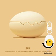 For GOOJODOQ J201 J206 Earphone Case Casing personality Simulated Eggshell
