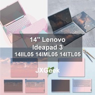 Sticker Laptop Lenovo Ideapad 3 14IIL05 14IML05 14ITL05 Ideapad slim 3i Laptop Skins 3 Sides 14'' In