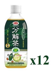 愛之味 - 愛之味-油切無糖分解茶 350ml x 12支