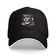 Billiard 8 Ball Pool Designer Custom Printing Baseball Cap