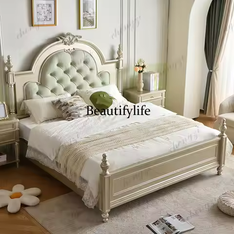 A73 Modern Headboard 150 X 200 Double Bed King Size Full Frames Double Bed Lit Wooden Modern Lit 2 P