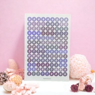 Stiker Huruf Deco Alphabet  Untuk Diary Aesthetic Sticker Dekorasi Jurnal Scrapbook Stiker Alat Tuli