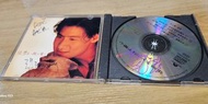 親筆簽名   早期版    張學友   一顆不變心   CD碟   91年 出版正版舊二手碟
