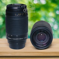 NIKON 70-300MM AFD ZOOM TELEPHONE LENS READY TO USE