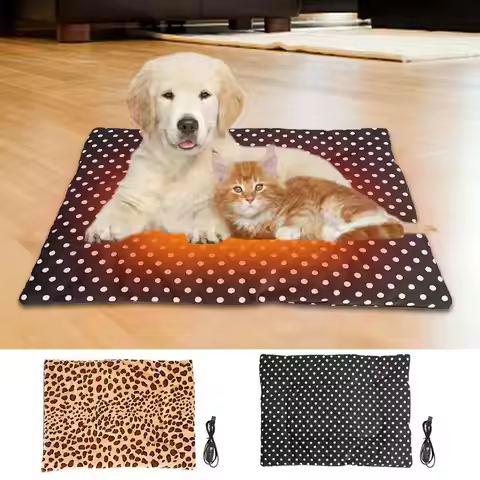 Pet Heating Pad Large Electric Heating Pad For Dogs And Cats Indoor Adjustable Warming Mat 3 Heat Se