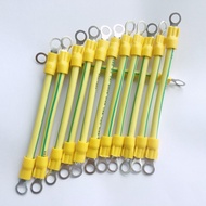 Risin Ground Wire Solar Photovoltaic Panel Bridge Bridge Jumper Yellow-green Pure Copper Wire 4sqmm 