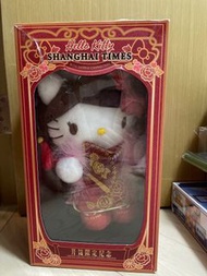 Hello kitty旗袍上海館限量版公仔擺設