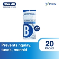 Pharex B-Complex 17 + 3 x 20s, Vitamin B1+B6+B12 Vitamin B Complex - Prevention of ngalay, tusok, ma