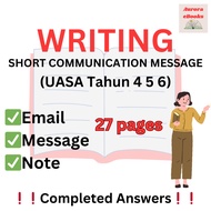 [Softcopy PDF📚] Writing Module Short Communicative Message Practices | UASA Year 4 5 6/Tahun 4 5 6