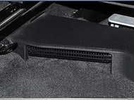 AQABA 2pcs Car Seat Air Conditioning Air Duct Outlet Grille Cover Auto Floor A/C Heater Air Vent Cov