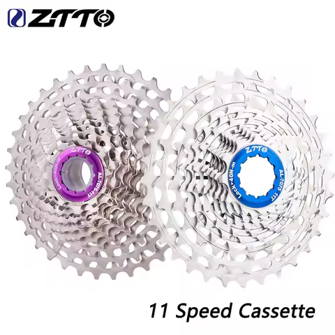 ZTTO 11 Speed 11-36T Ultralight Cassette CNC Gravel Road Bike HG Cassette 11 S 36T SLR Gens Bicycle 